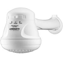 Chuveiro maxi banho com cano lorenzetti branco 127v ou 220v 5500w