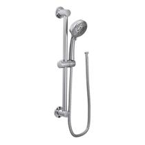 Chuveiro Moen Eco-Performance Chrome 4-Spray com mangueira de 1,75 m Chuveiro Moen Eco-Performance Chrome 4-Spray com mangueira de 1,75 m