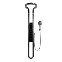 Chuveiro Para Banheiro Multifunção Display Digital Luxuoso Cinza Escuro Chuveiro Para Banheiro Multifunção Display Digital Luxuoso Cinza Escuro
