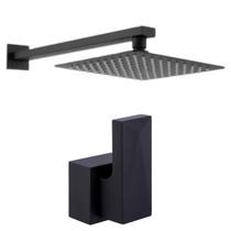 Chuveiro Piscina 20x20 Alavanca Base Padrão Deca Preto