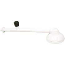 Chuveiro plástico 4" com braço com registro - rebouças - REBOUCAS
