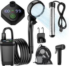 Chuveiro Portátil para Camping InkTrail com Aquecedor 6000mAh, 4 Modos