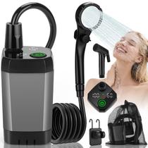 Chuveiro Portátil Recarregável Vignuto 6000 mAh com Display LED