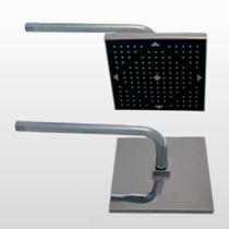 Chuveiro Quadrado Abs Luxo 8" Cromado Civitt - CIVITT Chuveiro Quadrado Abs Luxo 8" Cromado Civitt - CIVITT