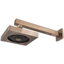 Chuveiro Quadrado Auto Limpante com Braço Parede Ducha Fria Rose Gold Chuveiro Quadrado Auto Limpante com Braço Parede Ducha Fria Rose Gold