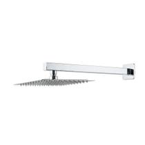 Chuveiro Quadrado Ducha Inox 20Cm Com Braço 40Cm Cromado Chuveiro Quadrado Ducha Inox 20Cm Com Braço 40Cm Cromado