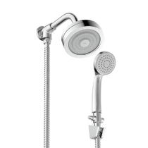 Chuveiro Redondo 120Mm Com Sistema Autolimpante Com Desviador Master Cromado Chuveiro Redondo 120Mm Com Sistema Autolimpante Com Desviador Master Cromado