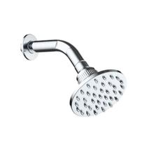 Chuveiro Redondo ABS Cromado Articulado c/ braço