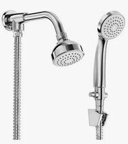 Chuveiro Redondo Com Ducha Smart Cromado Celite Acabamento Cromo