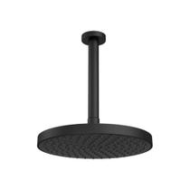 Chuveiro Redondo De Teto Flex Max Black Matte Deca Chuveiro Redondo De Teto Flex Max Black Matte Deca
