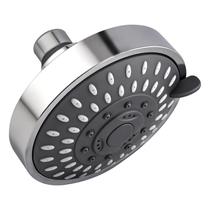 Chuveiro Rulnfichy 4" Cromado, 5 Modos, Alta Pressão