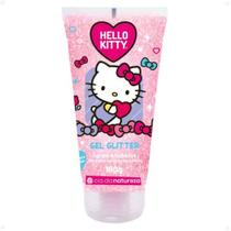 Cia da Natureza Gel Glitter Corpo e Cabelo Hello Kitty 180g