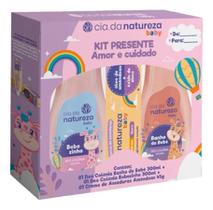 Cia da natureza kit presente baby primeiros passos