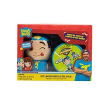 Cia da Natureza Luccas Neto Kit 3D Shampoo 3 em 1 Gel Fixador Cola