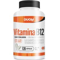 Cianocobalamina Vitamina B12 Duom - 120 Cápsulas