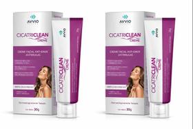 Cicatriclean Creme Hidratação AVVIO 30g - Kit 2 Un Cicatriclean Creme Hidratação AVVIO 30g - Kit 2 Un