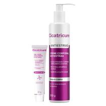 Cicatricure Kit Creme Antiestrias + Creme Facial Antissinais