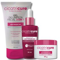 Cicatricure Porcelana Kit Facial Clareia e Hidrata 03 Itens