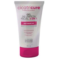 Cicatricure Porcelana Limpeza Facial 3 em 1