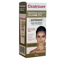 Cicatricure Protetor solar Facial FPS 50 + Acido Hialurônico