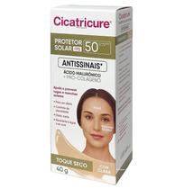 Cicatricure Protetor Solar Facial FPS50 Cor Clara Toque seco Antissinais