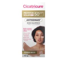 Cicatricure Protetor Solar FPS 50 com cor 40g - média Cicatricure Protetor Solar FPS 50 com cor 40g - média