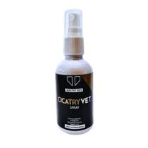 Cicatryvet Spray 60ml - Cicatrizante + hidratante com óleo de girassol, vitamina E, óleo de melaleuca e ômega 3 e 6 - Fi