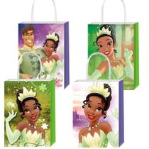 CICICO 12 Sacolas de Presente Sapo Princesa com Alças para Festa Infantil