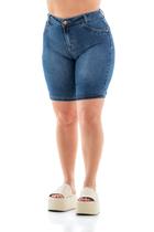 Ciclista Jeans Feminina Arauto Slim Giseli Dark Power Ciclista Jeans Feminina Arauto Slim Giseli Dark Power