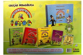 Cidade do Livro: Coleção Pedagógica para Crianças de Maternal - 1º e 2º Períodos, com 5 Volumes, DVD e Cartazes - Rideel