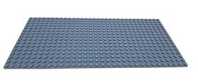Cidade LEGO - Placa Muito Rara com 16x32 Pinos na Nova Cinza Escura (25,5 x 12,8 cm)