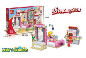 Cidades Dream Town Quarto Menina 142pcss - JIESTAR