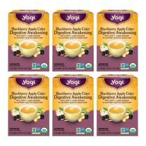 Cidra de maçã Tea Yogi Blackberry Digestive Awakening 96g