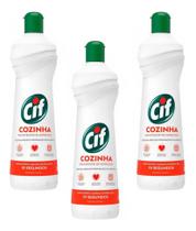 Cif Removedor De Gorduras 500ml Kit 3