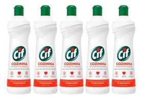 Cif Removedor De Gorduras 500ml Kit 5