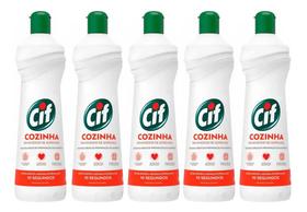 Cif Removedor De Gorduras 500ml Kit 5 Cif Removedor De Gorduras 500ml Kit 5