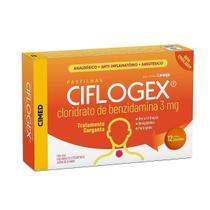 Ciflogex Laranja 12 Pastilhas