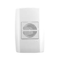 Cigarra Interna Branca Bivolt 127/220V 0,5A/1A - Linha Slim - Ilumi