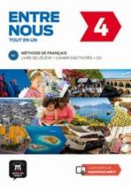 Cil - entre nous 4 b2 - livre de leleve+cd+cahier dactivites