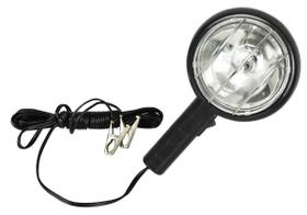 Cilibrim Refletor Lanterna Jacaré 12V - Conector Garra - Com Grade