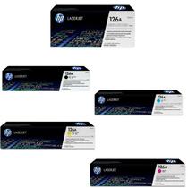 Cilindro CE314A 126A + Kit 4 Toner 126A CP1025 I BK+C+Y+M