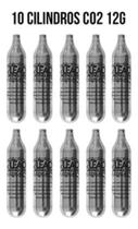 Cilindro Co2 12g Kit Com 10 Un - Leão Modelismo Cilindro Co2 12g Kit Com 10 Un - Leão Modelismo