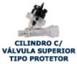 Cilindro com válvula superior vacinadora 5ml - AGROZOOTEC Cilindro com válvula superior vacinadora 5ml - AGROZOOTEC