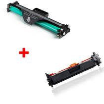 Cilindro Compatível CF219A + 1x Toner CF217A M130 M102 130A