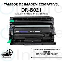 Cilindro Compatível DR B021 DR TN B021 para Impressora DCP-B7520DW DCP-B7535DW DCP750 DCP7535