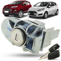 Cilindro da Porta Dianteira Com Chave Ford New Fiesta Hatch Sedan 2010 a 2019 Ecosport 2012 a 2021