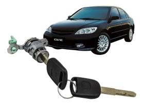 Cilindro da Porta Esquerdo C/ Chave - Civic 2001 2002 2003 2004 2005 Cilindro da Porta Esquerdo C/ Chave - Civic 2001 2002 2003 2004 2005