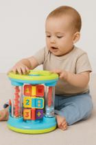 Cilindro De Atividades Buba Brinquedo Educativo Bebê
