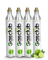 Cilindro de CO2 GasClub 60L Kit com 4 Unidades Rosca Universal Cilindro de CO2 GasClub 60L Kit com 4 Unidades Rosca Universal