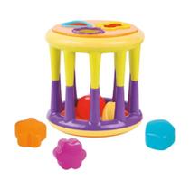 Cilindro de Encaixar Educativo Colorido Pimpolho Cilindro de Encaixar Educativo Colorido Pimpolho